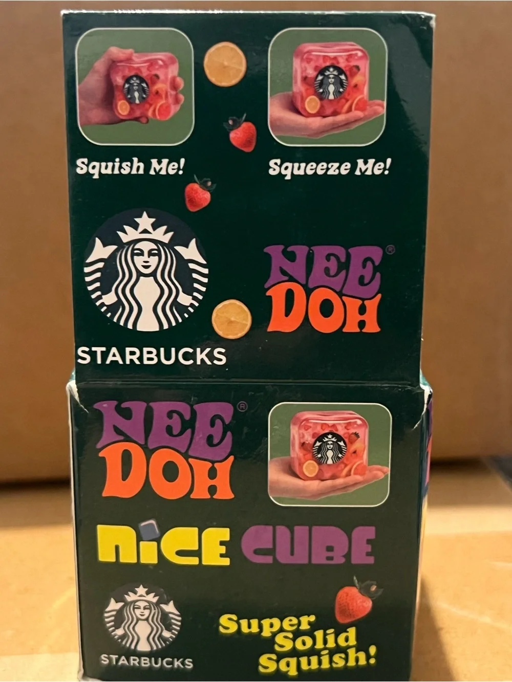 Starbucks Pink Strawberry Acai Lemonade Squishy Stress Toy
